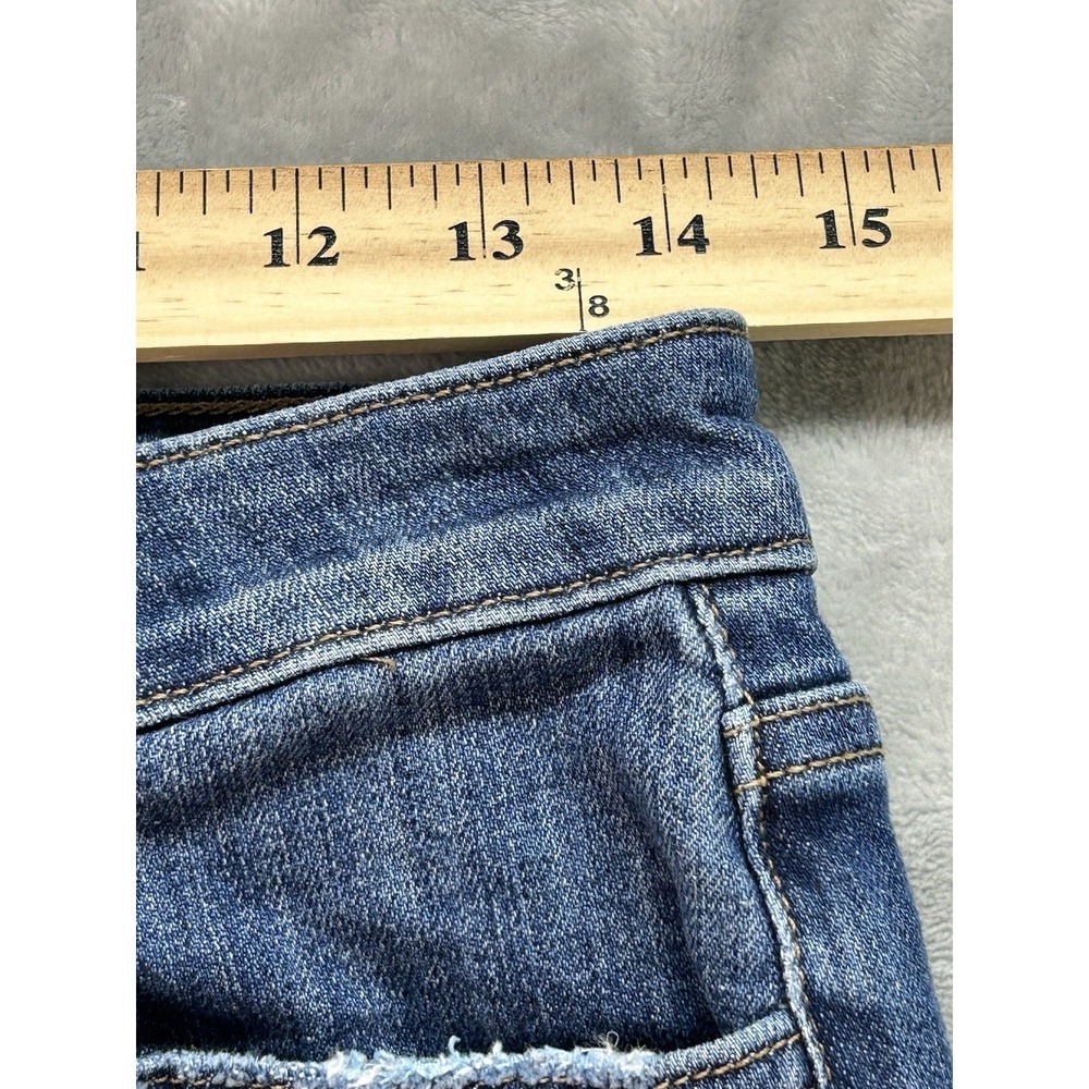 J.J. Joes Jean Women Sz 28 Bootcut Amana Whiskered Western Cowgirl Boho Mid Rise - Picture 9 of 13